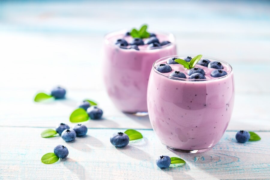 Blueberry-Milk